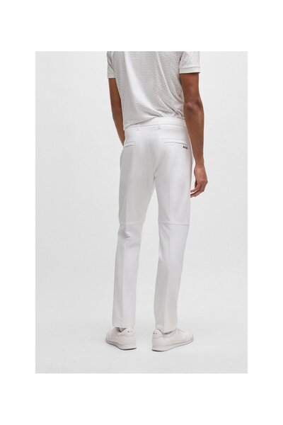 BOSS Suya dayanıklı esnek kumaşta slim-fit pantolon