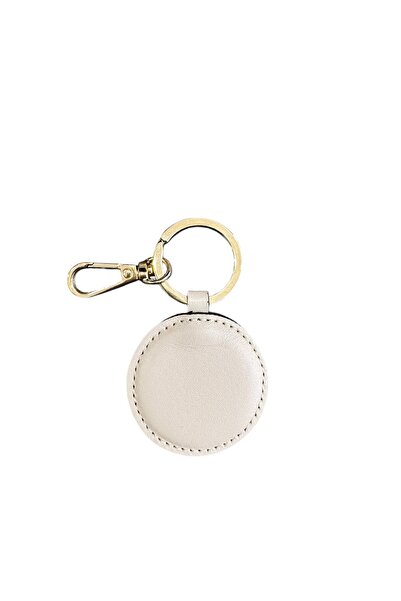 Seyahataksesuar سلسلة مفاتيح جلدية مستديرة