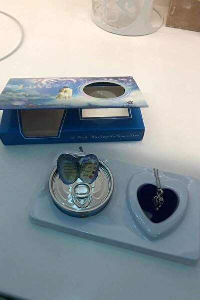 TAKIŞTIR هدية خاصة قلادة من اللؤلؤ الحقيقي في المحار