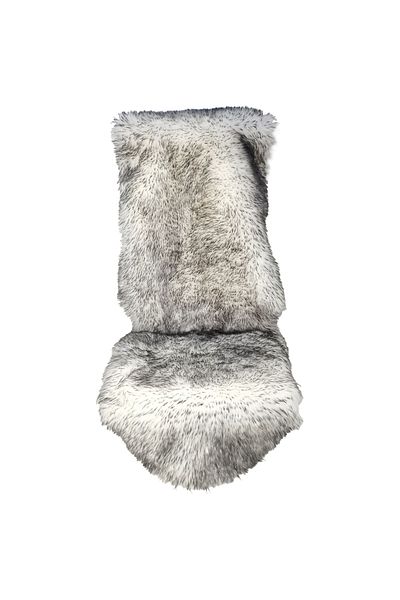 Generic Premium Sheepskin Car Seat Cover – 100% Pure Wool, Soft & Fluffy, Universal Fit, Long Wool Cushion