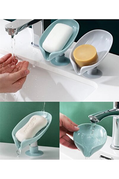 btm home Su Tutmayan Vantuzlu Giderli Sabunluk | Tezgah Üstü Katı Sabunluk – ...