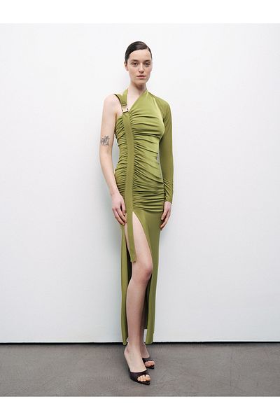 Nocturne One Sleeve Maxi Dress