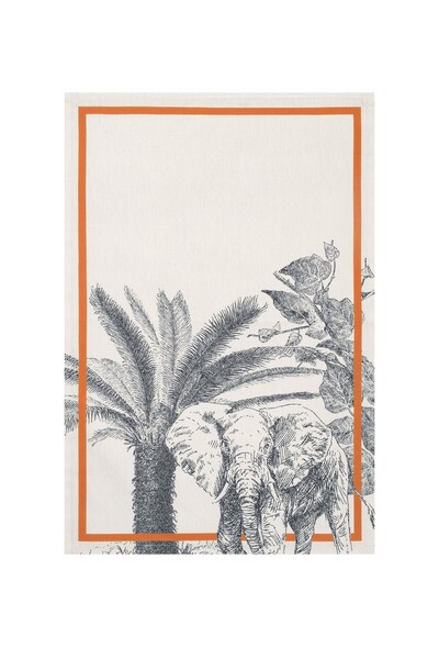 CASA LUSSO 2 Pack Printed Kitchen Napkins