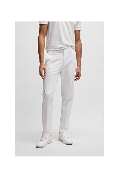 BOSS Suya dayanıklı esnek kumaşta slim-fit pantolon