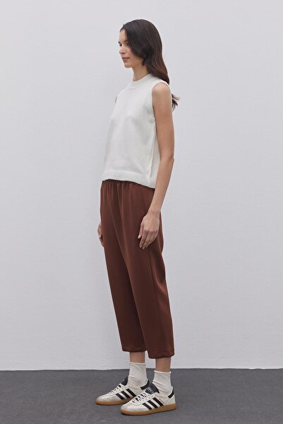 Fahhar Scuba Kadın Pantolon Acı Kahve Acı Kahve