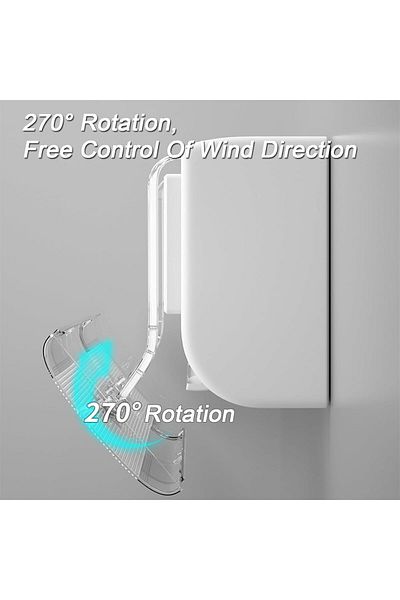 COOYA Deflector, Wall-Mounted Anti-Direct Blowing Air Conditioning, Vent Deflector, Adjustable