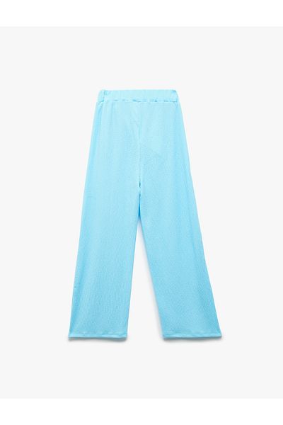 Koton Pantaloni largi de bază cu detaliu de cravată