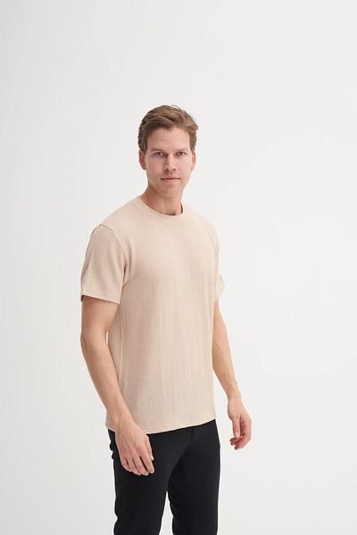 Cazador Πλεκτό T-Shirt με λαιμόκοψη κανονική εφαρμογή