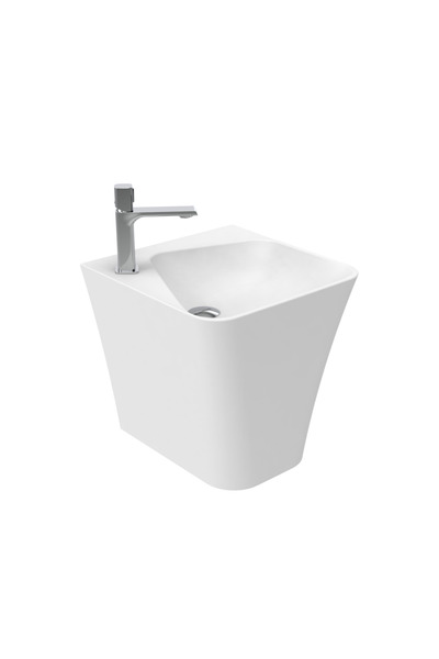 Creavit Avis Beyaz Delikli Monoblok Lavabo 45 Cm AV145