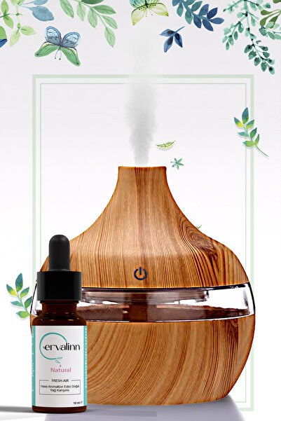 Ervalinn Fresh Air ve Buhurdanlık Seti (Burun Tıkanıklığı için Rahatlatıcı Ya...