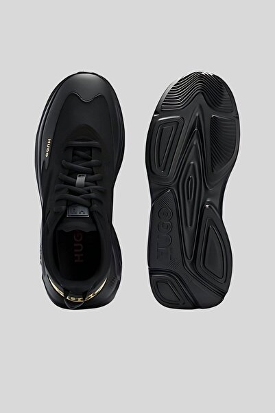 HUGO Erkek Leon Runn Sneaker Siyah