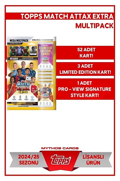 Topps Match Attax Extra 24/25 Mega Multipack