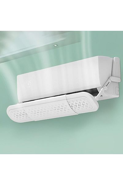 COOYA Air Conditioner Deflector,Split Ac Air Flow,Punch-free Adjustable Wind-proof Direct Blowing