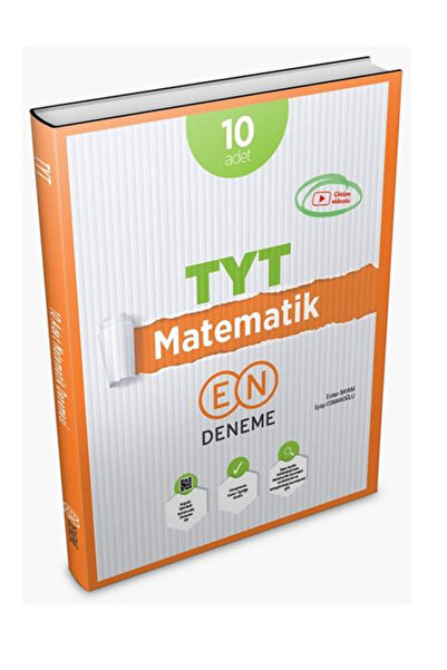 Üç Dört Beş Yayıncılık 2025 EN DENEME TYT MATEMATİK 10'LU DENEME ÜÇDÖRTBEŞ YA...