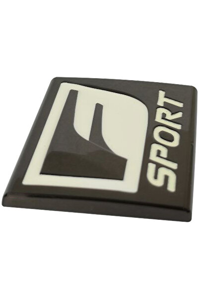 Generic Car Grille Emblem, Universal Car Emblem, Car front Grille Badge, Car Accessories (SP0RT)