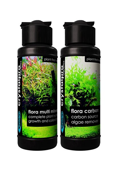 Crystalpro Kolay Bitki Bakımı Seti - Akvaryum Bitkisi Gübre Seti 2x125ml
