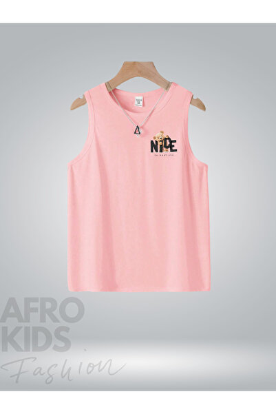 GLOWES Dječja unisex majica bez rukava, lepa Štampano donja majica