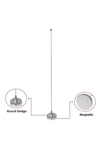 Jinbo Mobile Antenna , Magnetic Base, Steel Antenna for Car, Truck, SUV , Waterproof, Dustproof