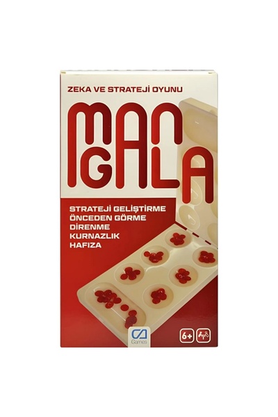 Basic Fun Ca Games Katlanabilir Kilitli Mangala 5186 Taşınabilir Strateji Oyunu