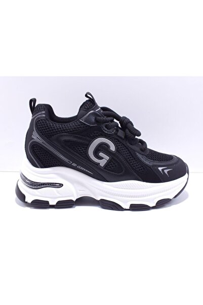 Guja 25Y323 Kadın Yüksek Gizli Dolgu Tabanlı Sneaker Spor Ayakkabı
