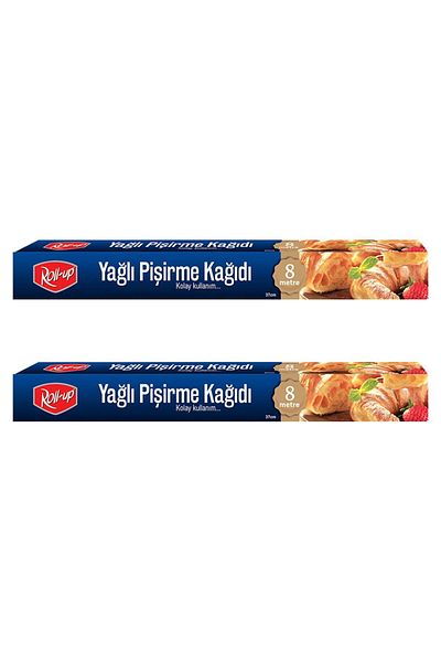 Roll-Up Baking Paper Box Set 2 Pieces 8 m 37 cm