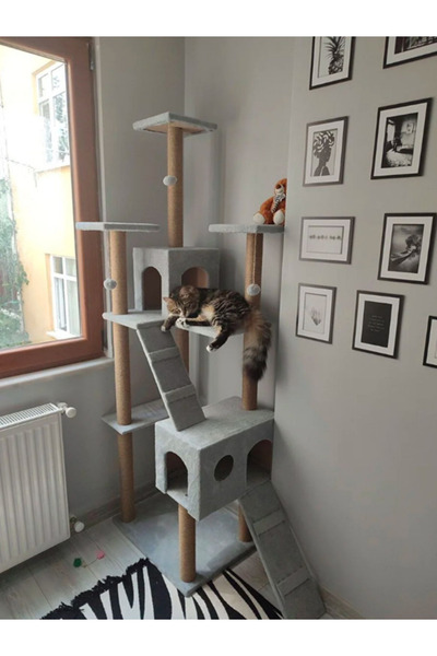 Nursoft Cat City-1 Kedi Tırmalama Evi