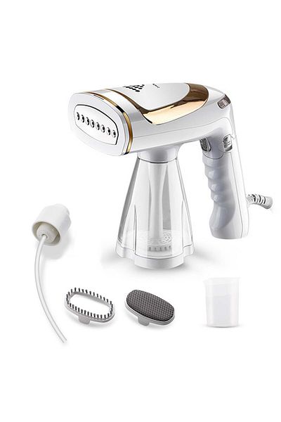 EqiEch 1600W Handheld Steam Iron, Portable Fabric Wrinkle Remover with 250mL Tank for Home & Travel