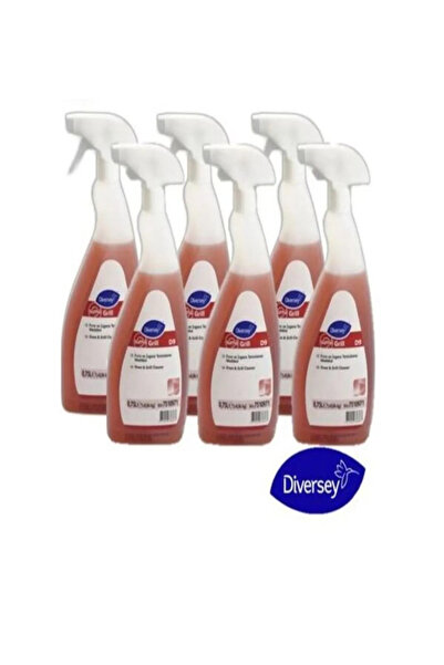 Diversey Suma Grill D9 Ağır Yağ Çözücü Fırın Temizleme Maddesi 750 ML 6 ADET