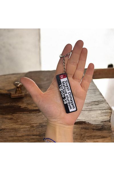 farklı bir hediye Sivas Plate Keychain