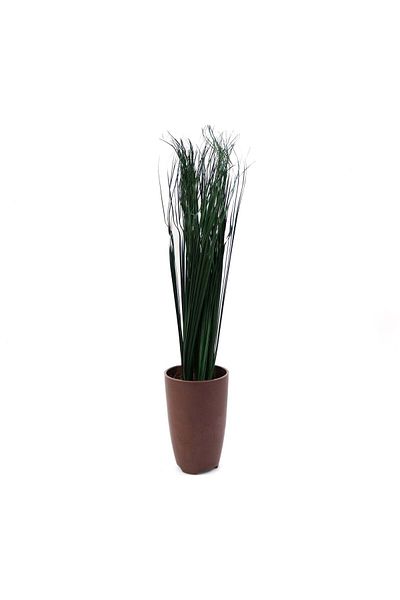 Ella Home Italia Artificial Flower Pot, Big Green, Green, 60cm - Green, Plastic, 60cm