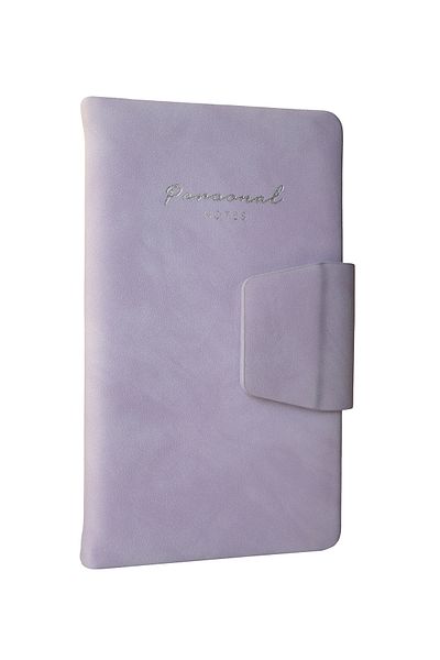 Victoria's Journals 96 Yp. 80 G. Vj Hard Cover Magnet Pocket Book with Stripes - 9.6X16.6 cm