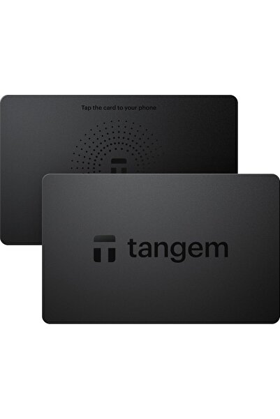 tangem 2'li Kart Classic Black Kripto Para Cüzdanı (Cold Wallet)