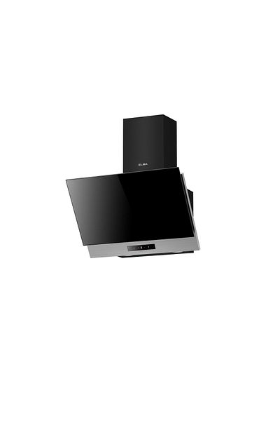 ELBA -60cm Wall-Mount Angled Glass Hood 1200m³/h Touch+Gesture Control Alu Filter Italian Technology