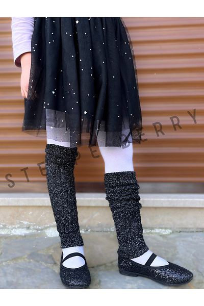 STEPPE BERRY Блестящи черни детски клинове