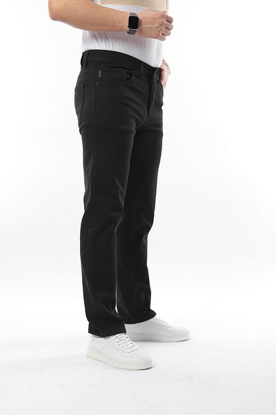 Rodrigo Men's Black Regular Fit Jeans - Casual & Stylish Denim Jeans