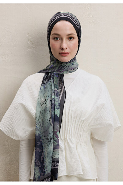 Fresh CARINA DESEN İPEK KREP ŞAL LAVANTA