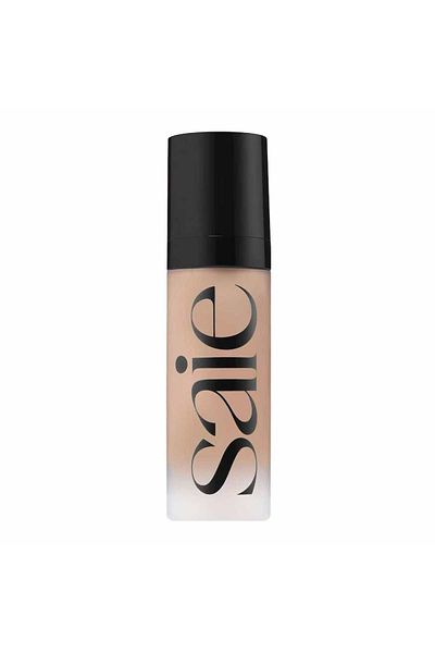 SAIE Mini Glowy Super Gel - Lightweight Dewy Multipurpose Illuminator Sunglow 15ml