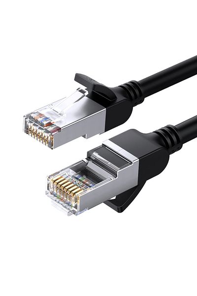 Ugreen | Cat6 UTP Round Ethernet Cable  Pure Copper 3M |Black