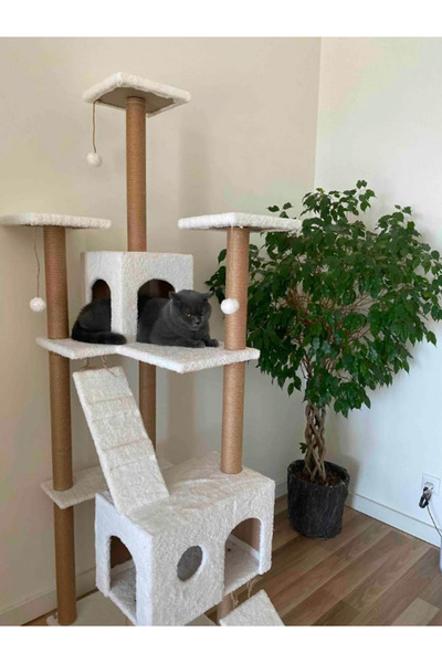Nursoft Cat City-1 Kedi Tırmalama Evi