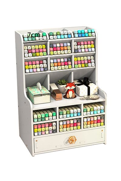 KidLe Pen Holder Storage Box Multifunctional Office Supplies