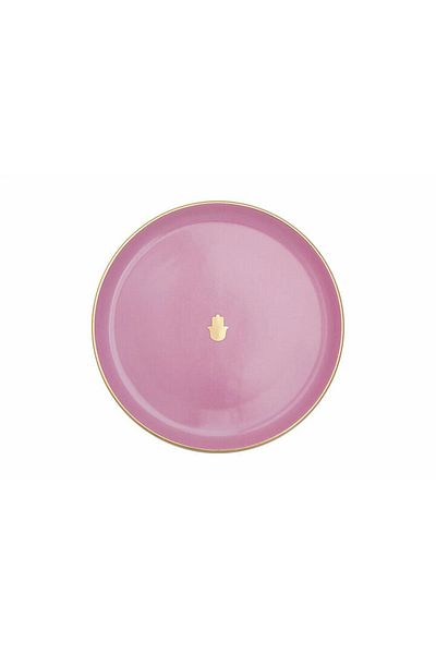 Porland Glamorous Pink Flat Plate 20 Cm
