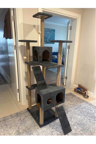 Nursoft Cat City-1 Kedi Tırmalama Evi