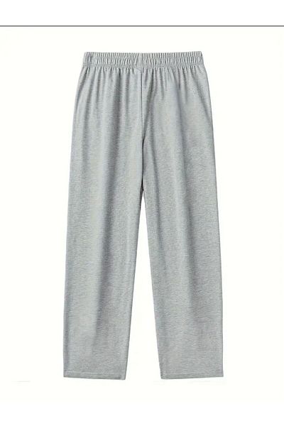 GERLAY unisex γκρι ίσιο παντελόνι