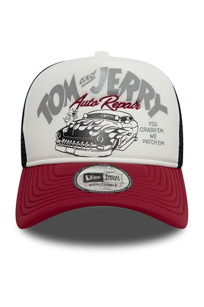 NEW ERA Tom and Jerry Trucker Tomjer Gra Gray Hat 60595268