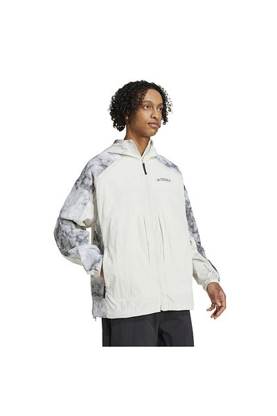 adidas Nat Geo Wind.Rdy Men's Gray Outdoor Windbreaker