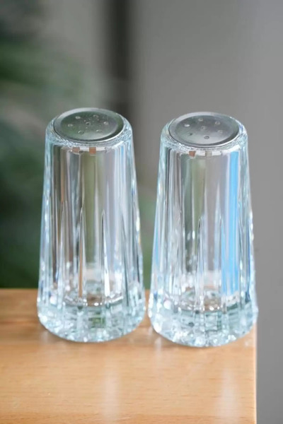 ACAR Akrilik Tuzluk Biberlik set 2Li 10x12Cm