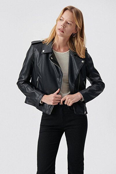 Mavi M. 1110221 -900 Jachetă motociclist neagră pentru femei