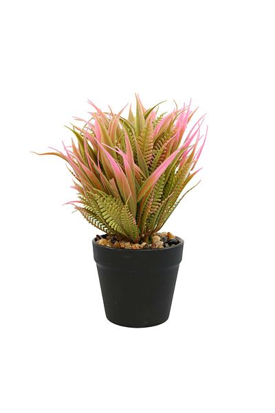 Ella Home Italia Aranjament In Ghiveci, Roz, Plastic, 20cm - Roz, Plastic, 20cm