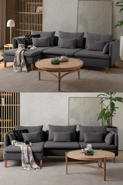 Eymense Flexy Köşe Koltuk Takımı ANTRASİT