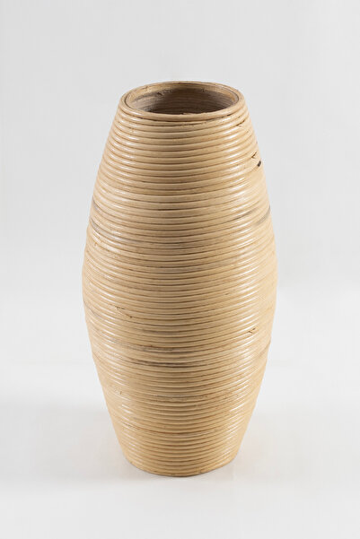 Koza Home Meander Bambu Dekoratif Vazo 50x25cm 9689